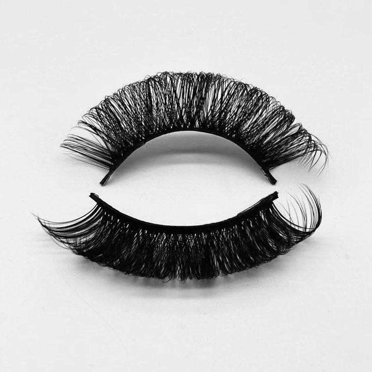 Russian curl strip eyelashes Stormie made from premium mink, featuring a lightweight and durable design for comfortable wear.