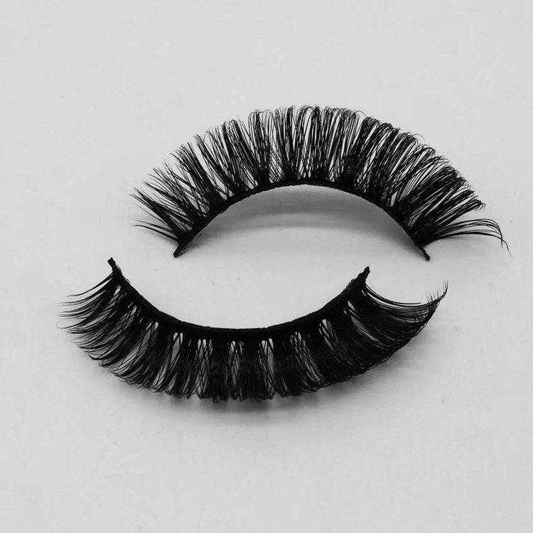 Russian strip eyelashes Sunny made from premium mink, featuring a voluminous and lightweight design for comfortable wear.